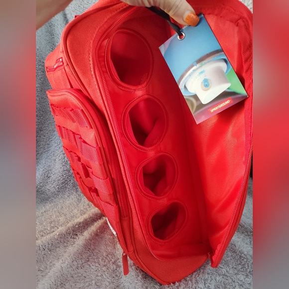 Sprayground Red Gub (Graffiti Utility Backpack) - Picture 15 of 16